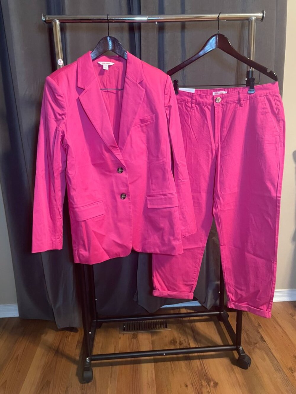 Blazer Pants, Pink, L US 12